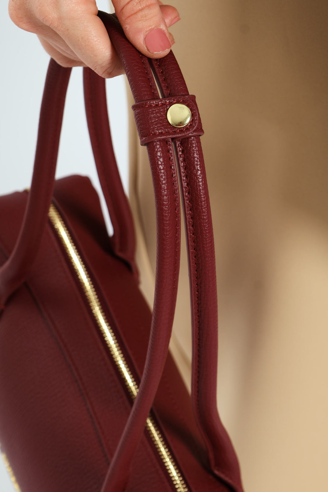 Samantha Shoulder Bag - Burgundy