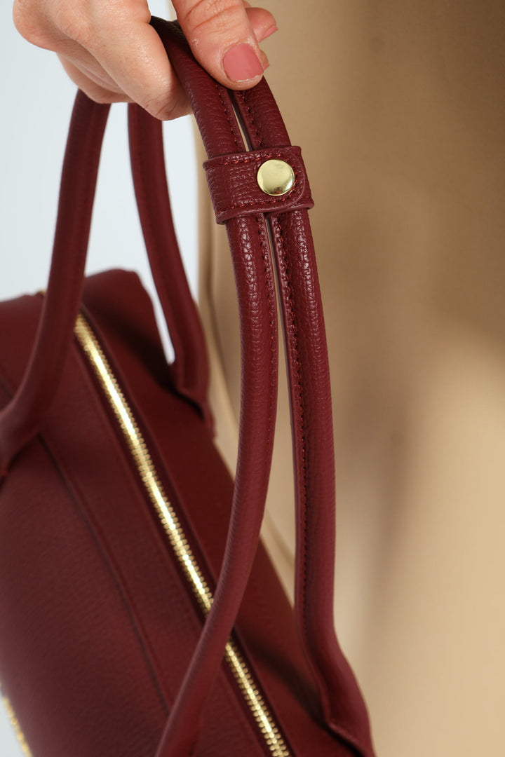 Samantha Shoulder Bag - Burgundy