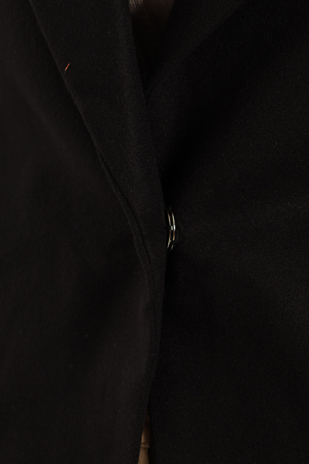 Charlotte Metal Trim Collar Coat - Black