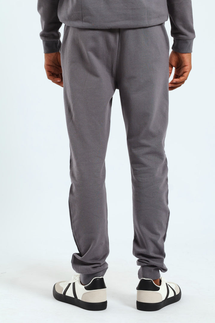 Boys City Print Jogger - Charcoal