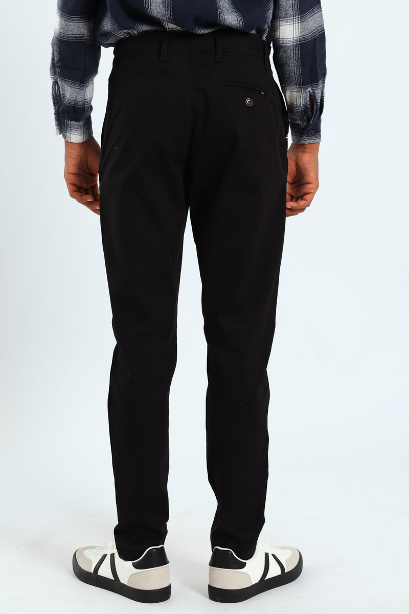 Boys Core Chino Pants - Black