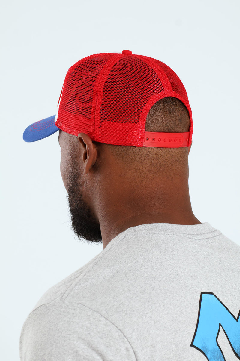 Trucker Cap - White/Red