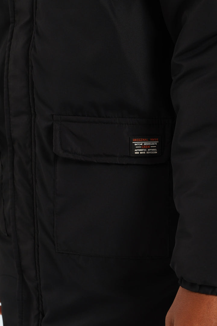 Boys Parker Jacket - Black