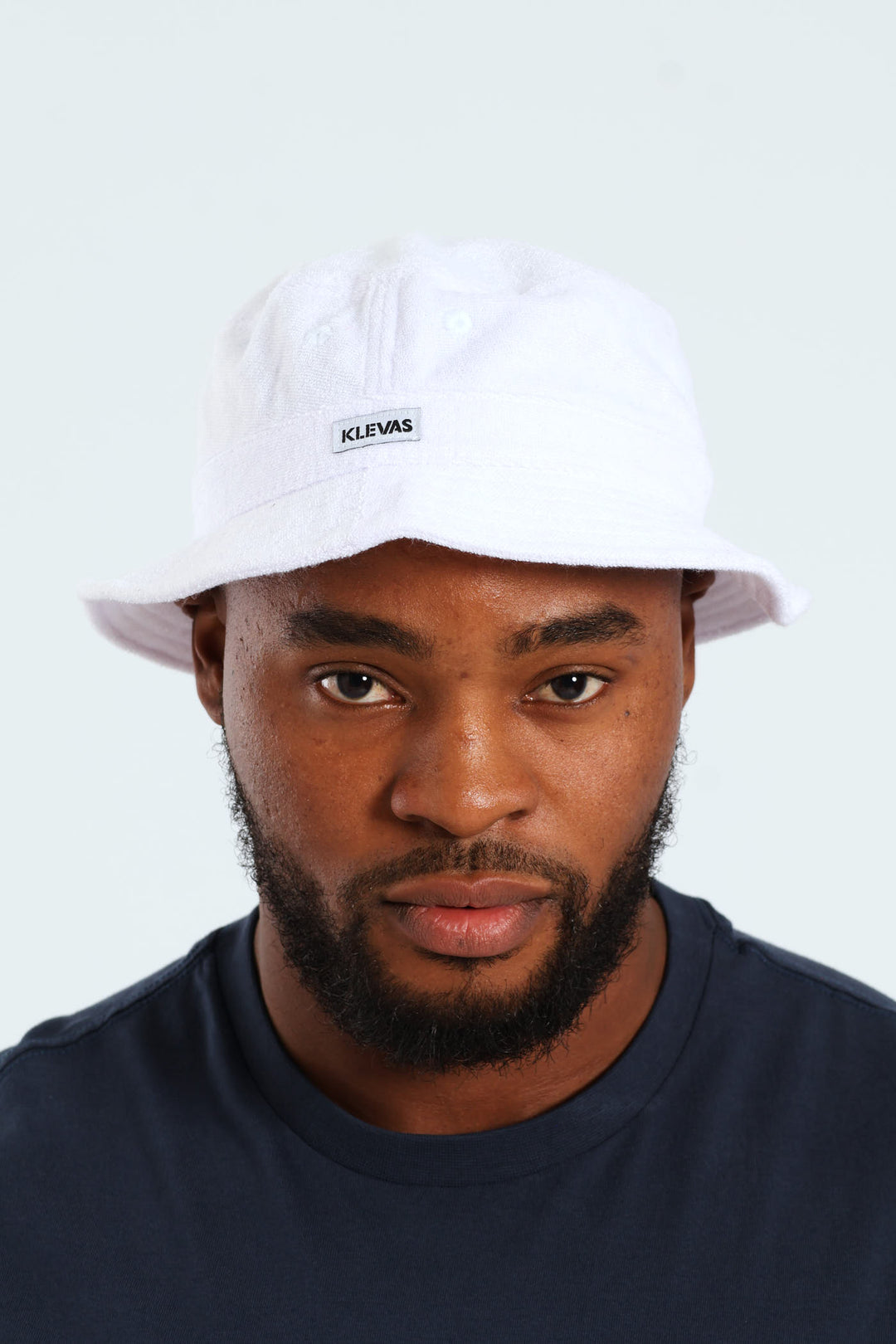 Toweling Bucket Hat - White
