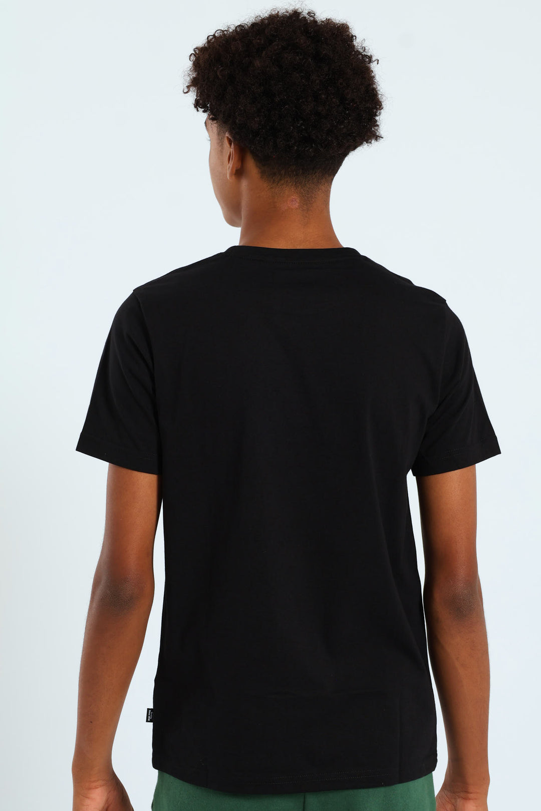 Boys Essential Logo Lab Holiday Tee - Black