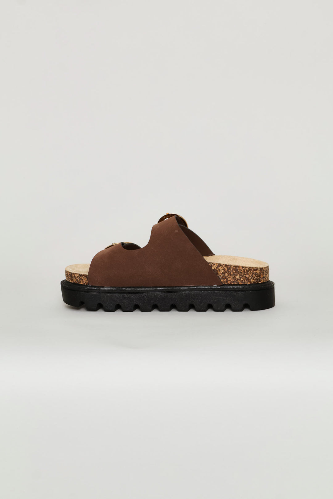 Girls Chunky Health Sandal - Brown