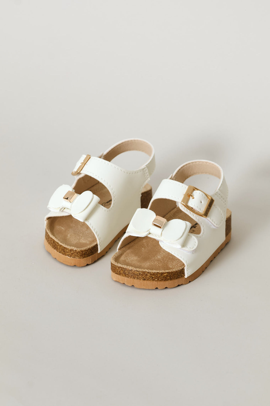 Baby Girls Bow Health Sandal - White