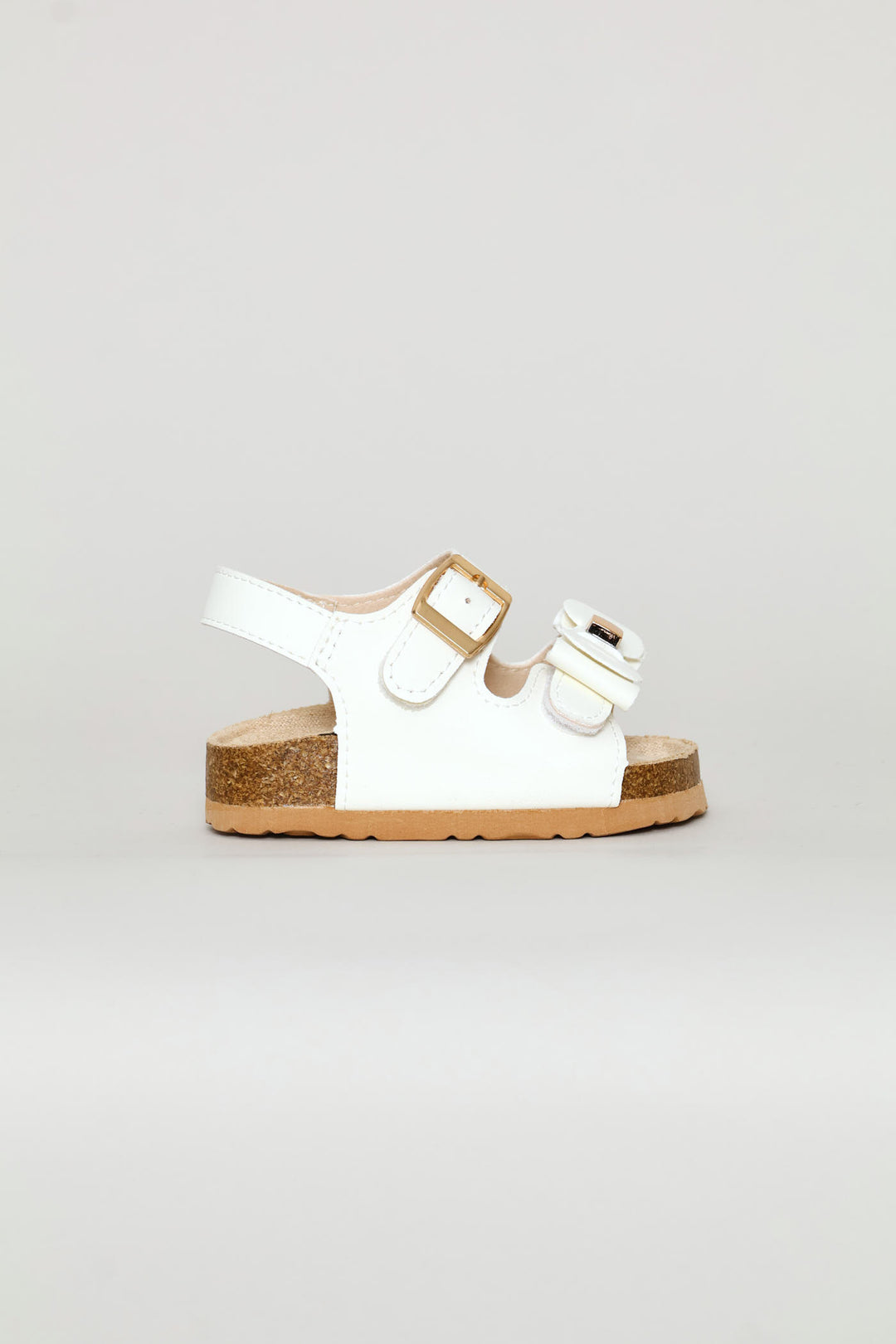 Baby Girls Bow Health Sandal - White