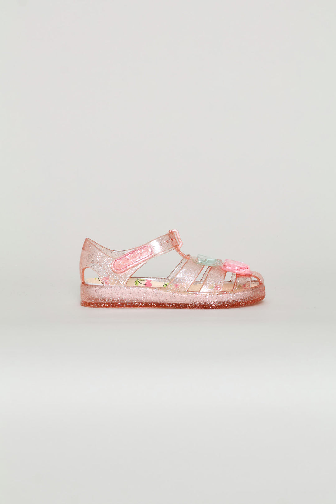 Pre-Girls Cherry Jelly Sandal - Pink