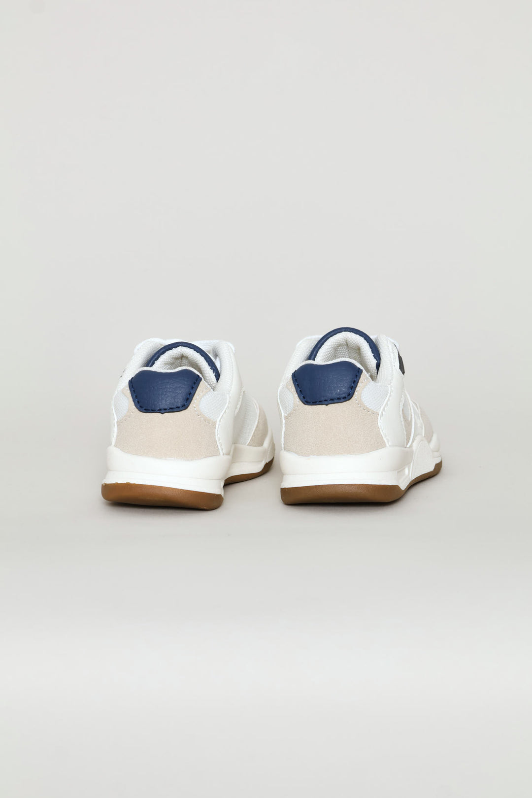 Pre-Boys Retro Sneaker - White/Grey