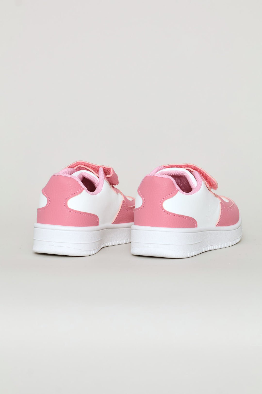 Pre-Girls Butterfly Trim Court Sneaker - Pink
