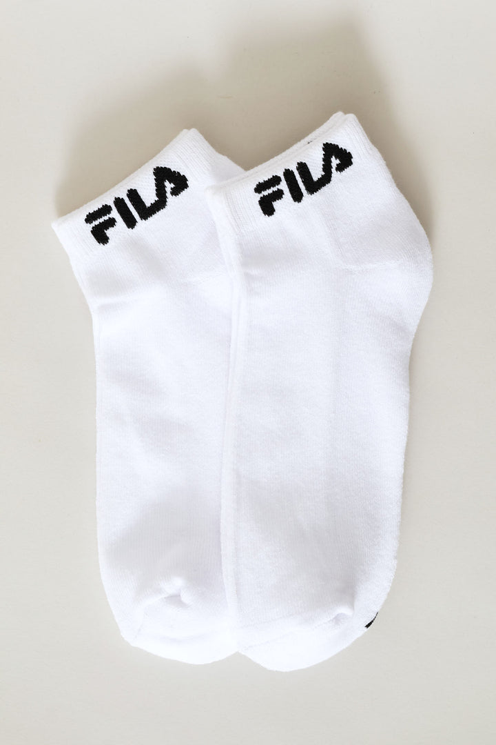 2 Pack Saint Ankle Sock - White
