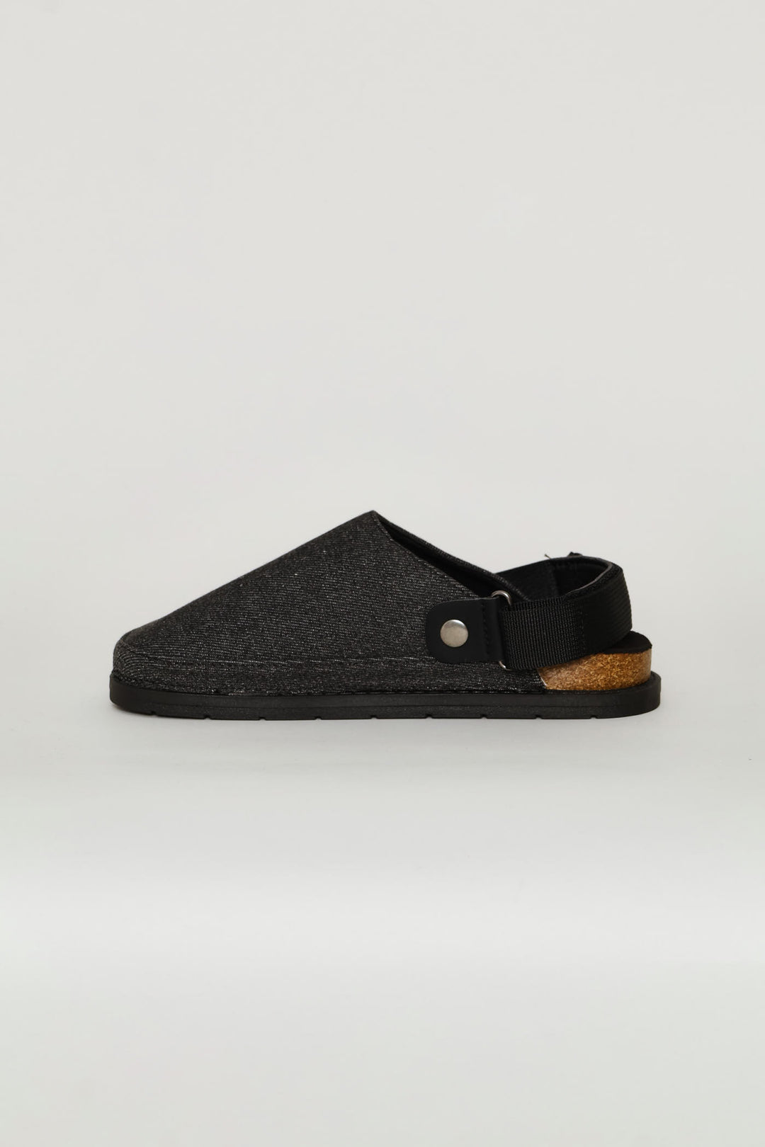 Boys Denim Clog - Black