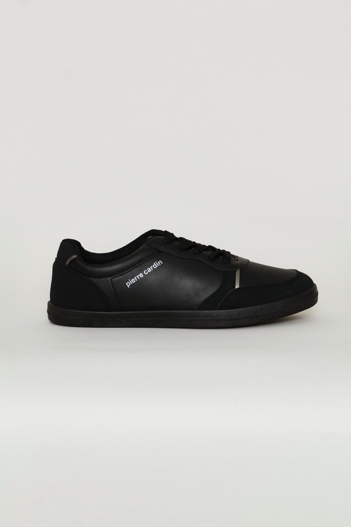 Lace Up Sneaker - Black