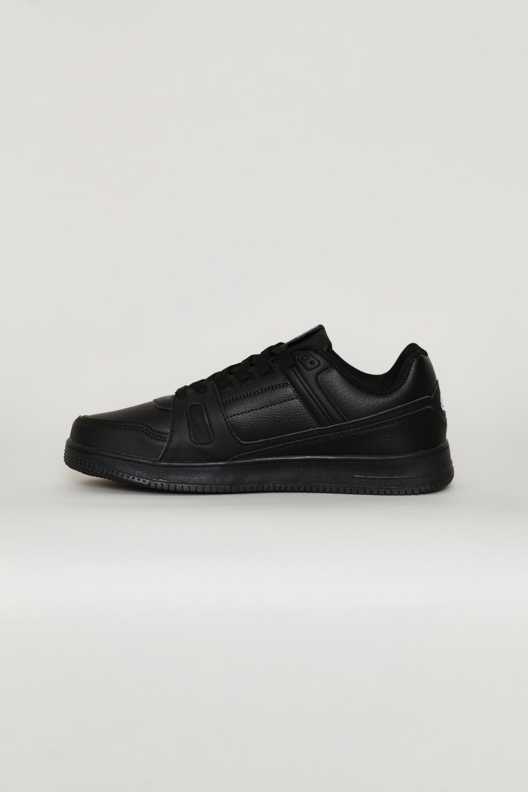 Rhino Embossed Panel Sneaker - Black