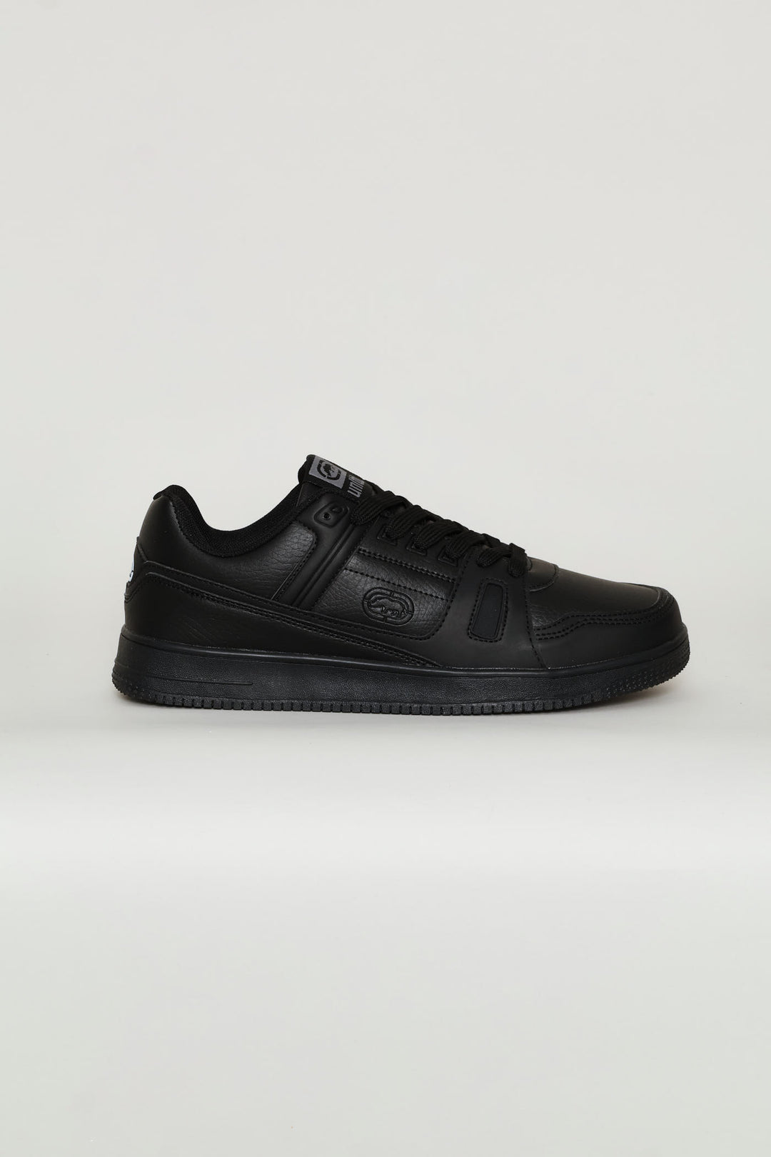 Rhino Embossed Panel Sneaker - Black