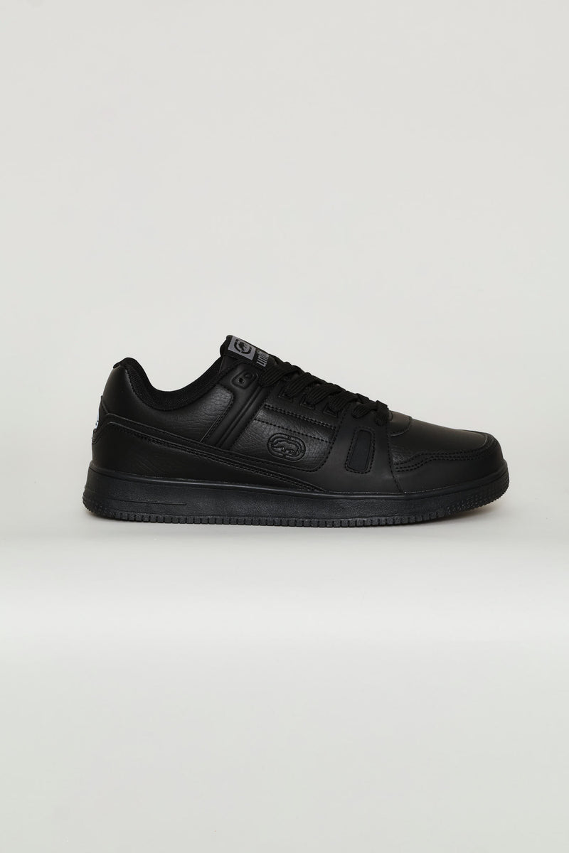 Rhino Embossed Panel Sneaker - Black