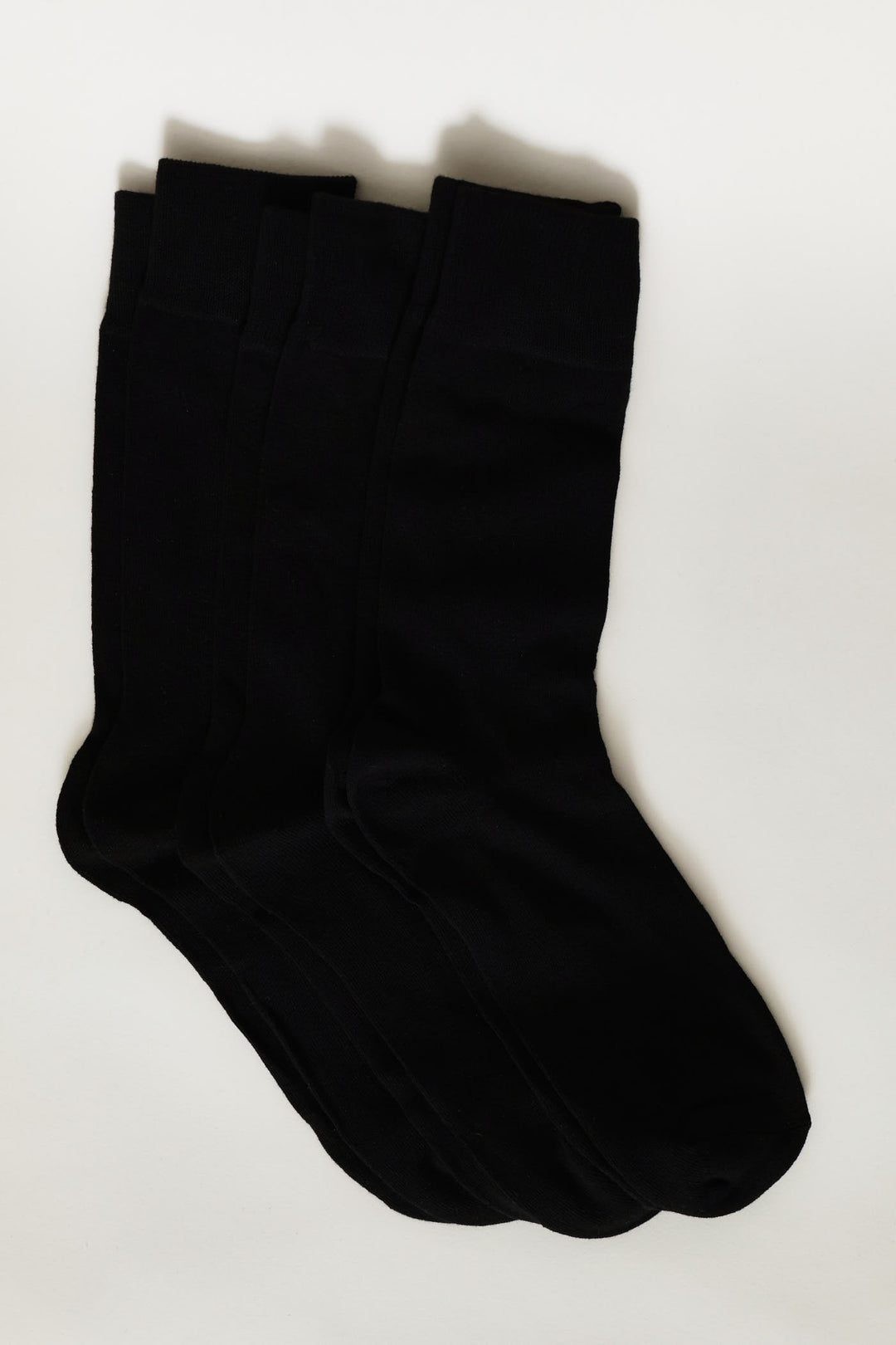 Mens - 3 Pack Plain Anklet Socks - Black