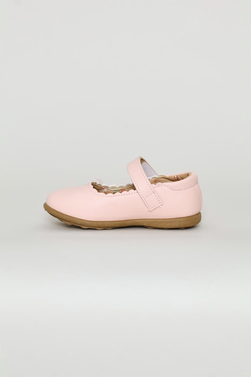 Pre-Girls Butterfly Comfort Pump - Pink