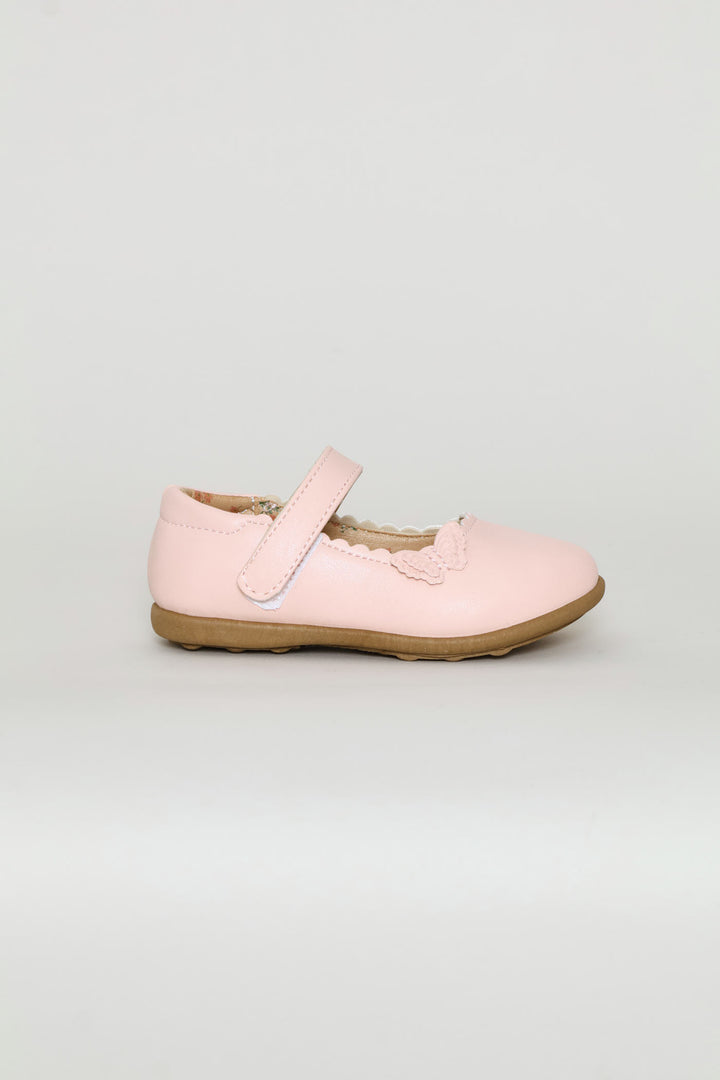 Pre-Girls Butterfly Comfort Pump - Pink