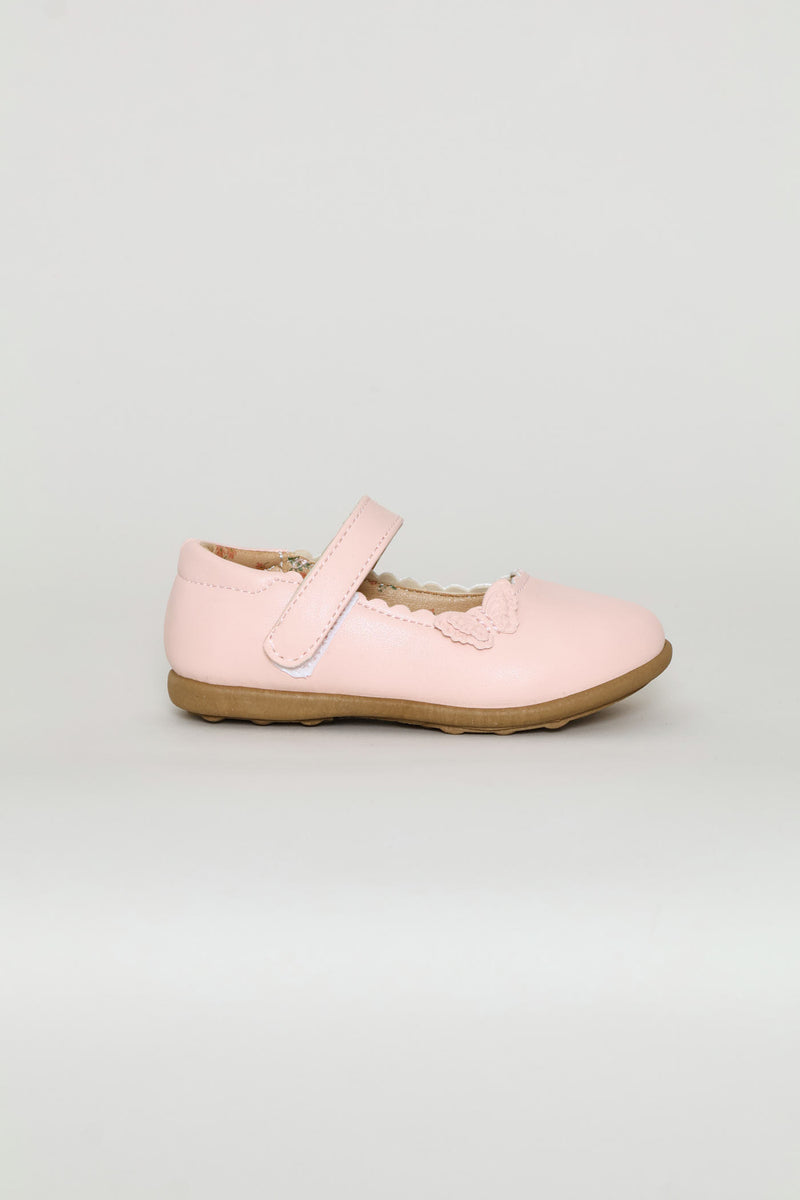 Pre-Girls Butterfly Comfort Pump - Pink