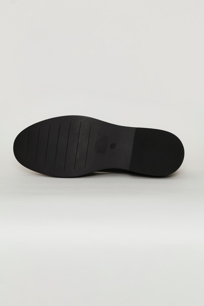 Poem 1 Bling Buckle Loafer - Black