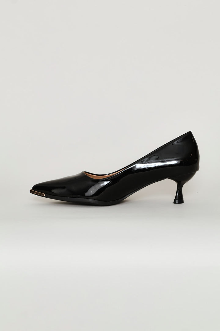 Kitten Heel - Black