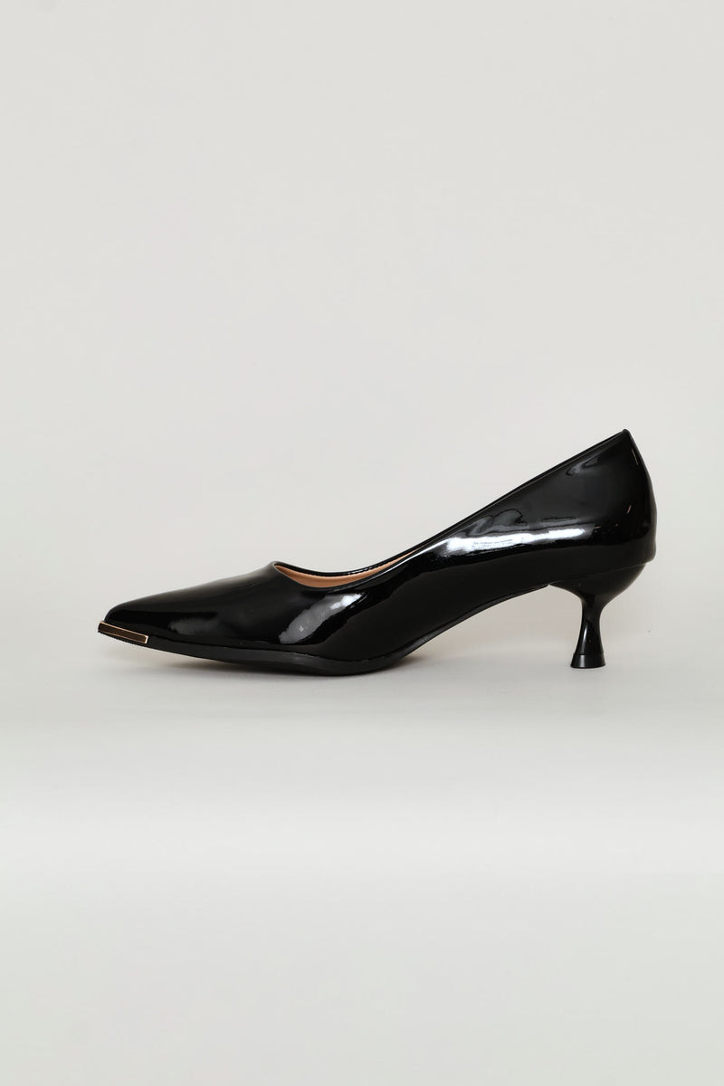 Kitten Heel - Black