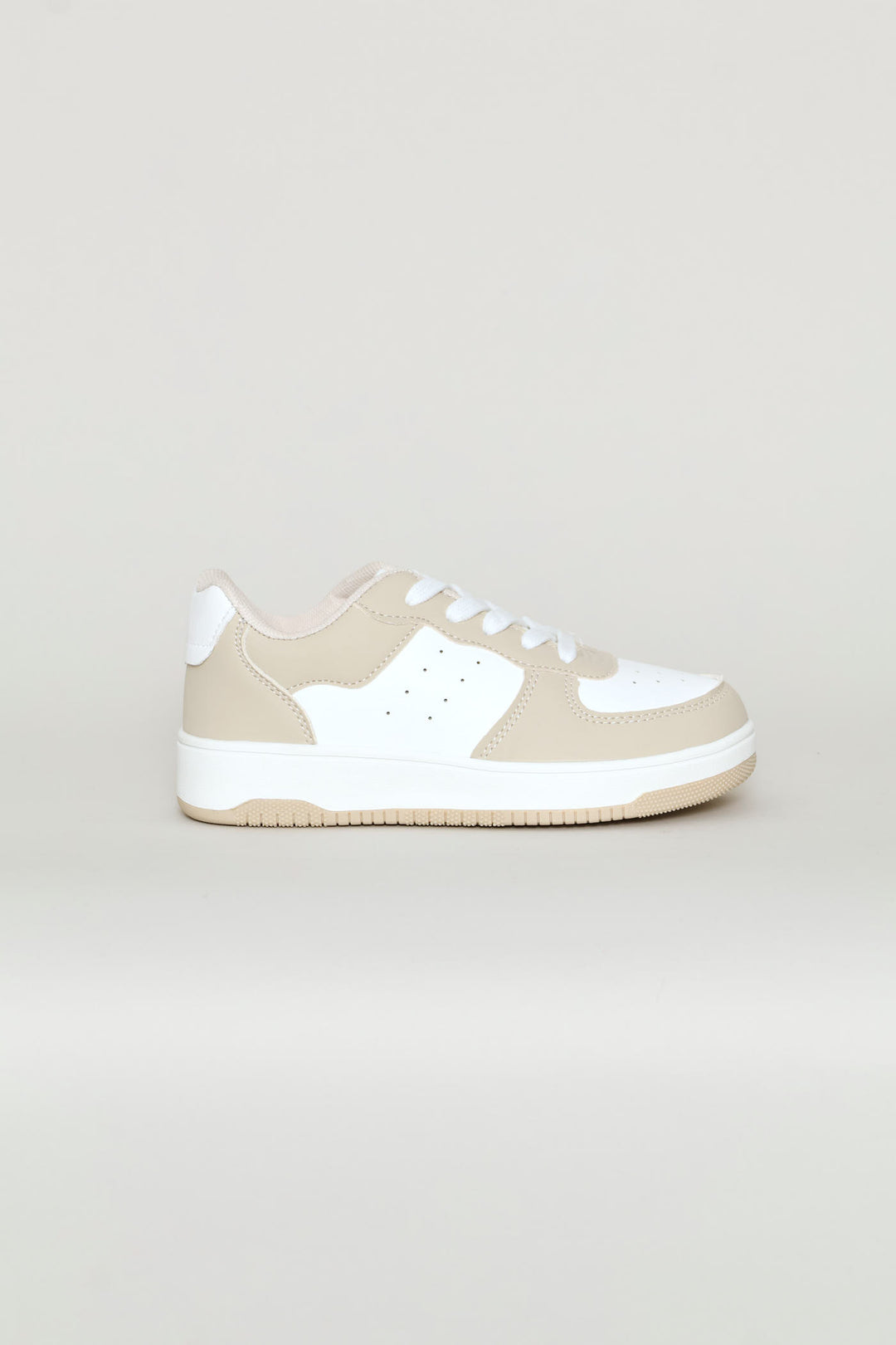Boys Court Sneaker - Stone