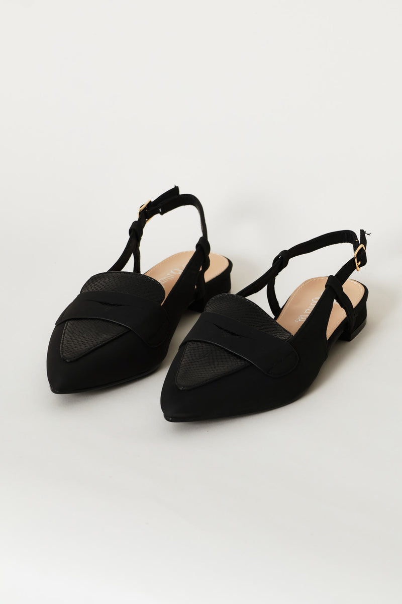 Textured Sandal - Black