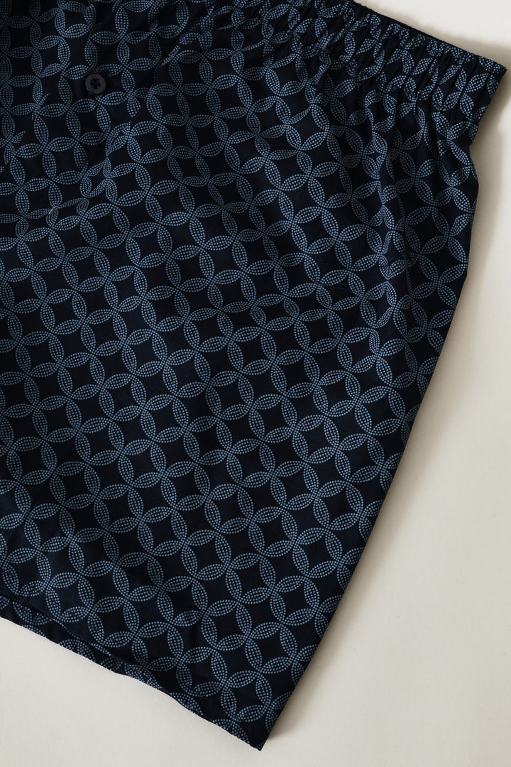 3 Pack Design Boxer - Blue