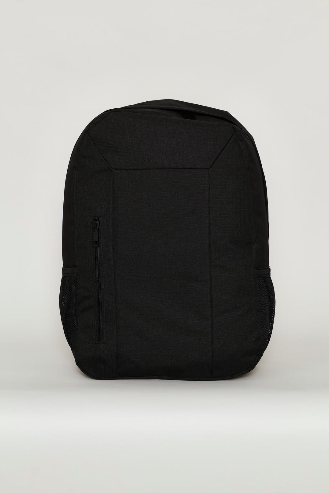 Panelled Backpack - Black