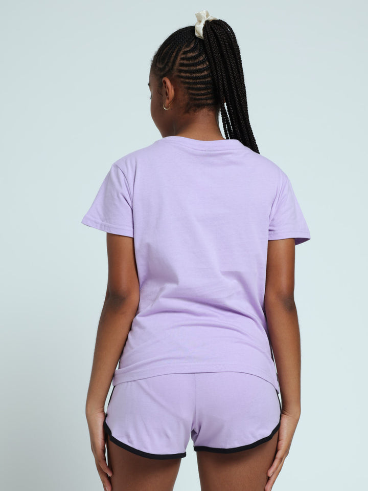 Girls Varsity Sport Sleep Set - Lilac