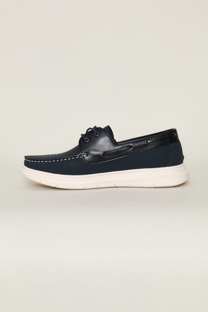 Jefferson Boat Shoe - Navy