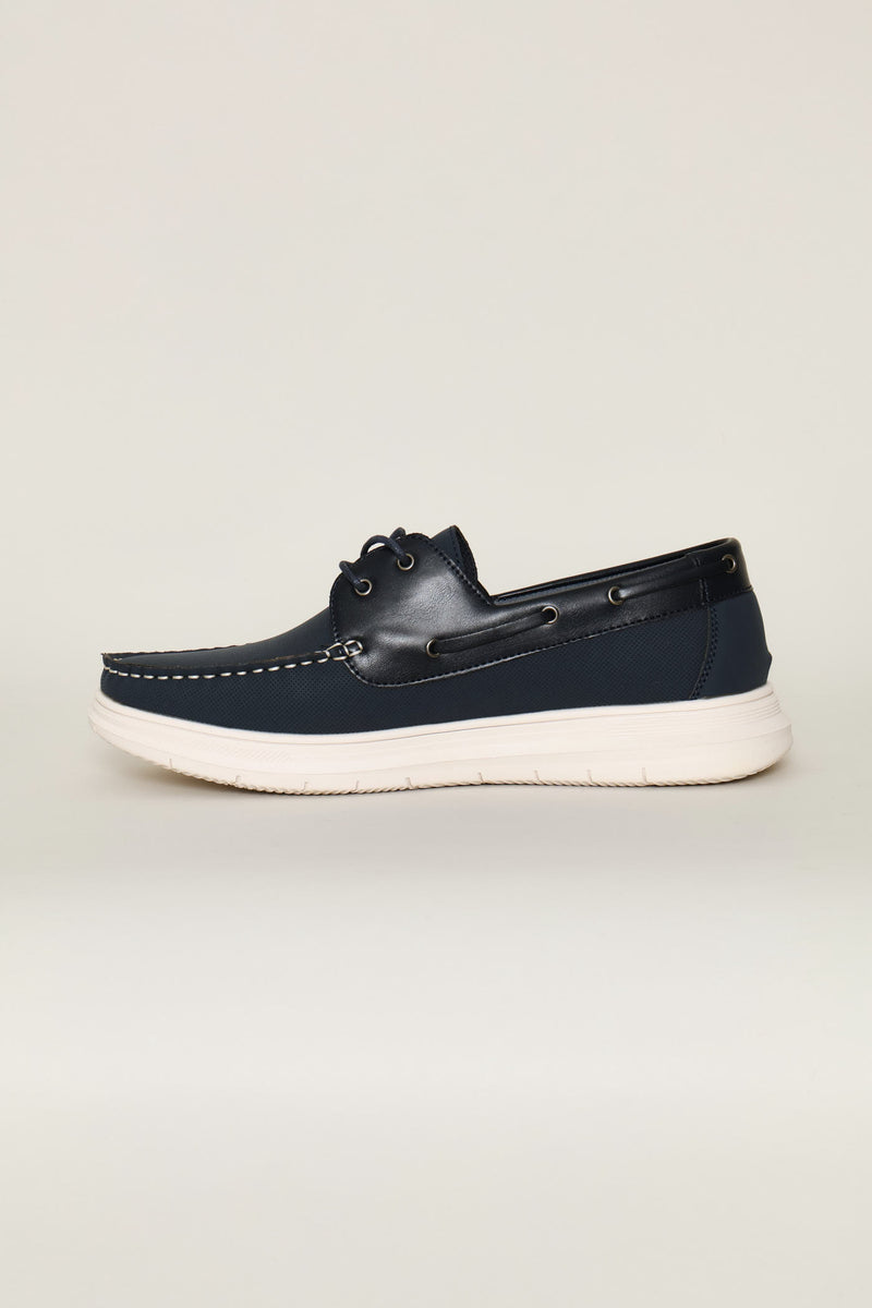 Jefferson Boat Shoe - Navy