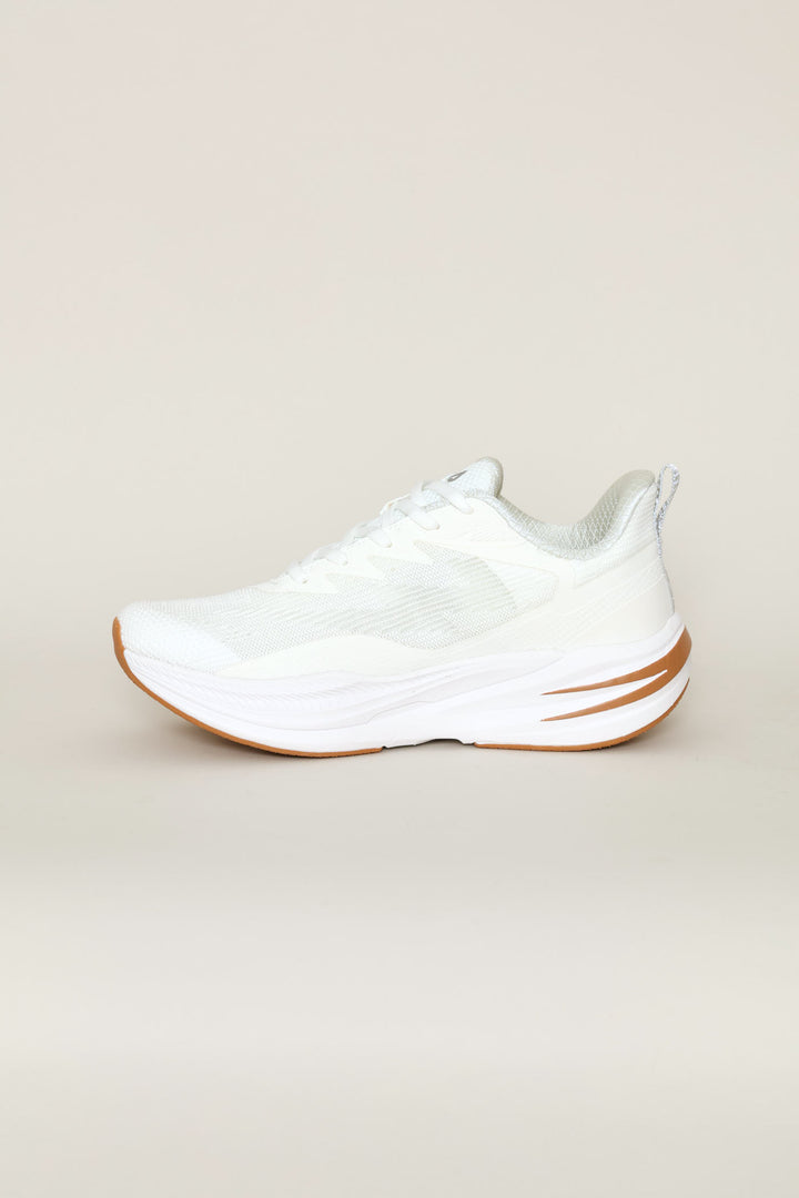 Trissino Chunky Sole Mono Trainer - White