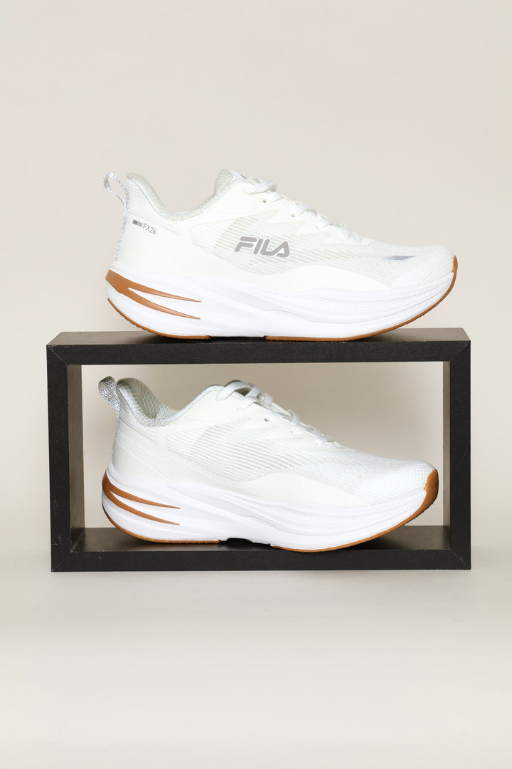 Trissino Chunky Sole Mono Trainer - White