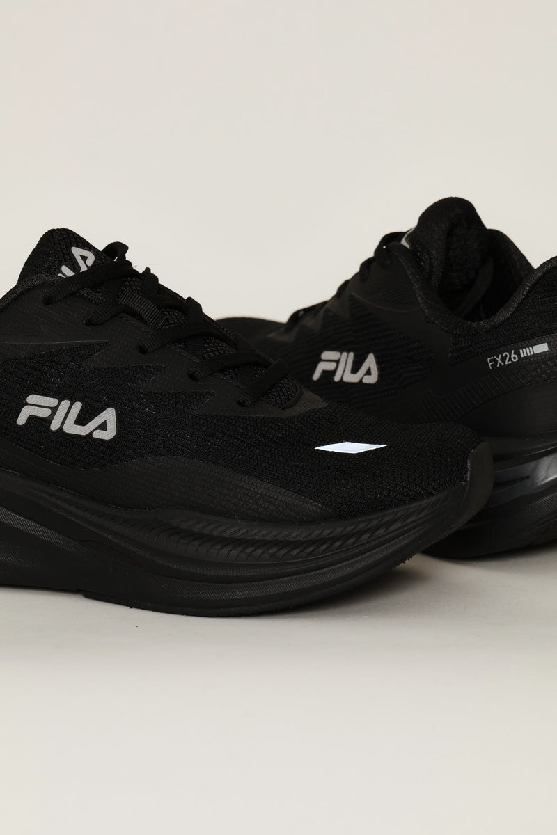 Trissino Chunky Sole Mono Trainer - Black