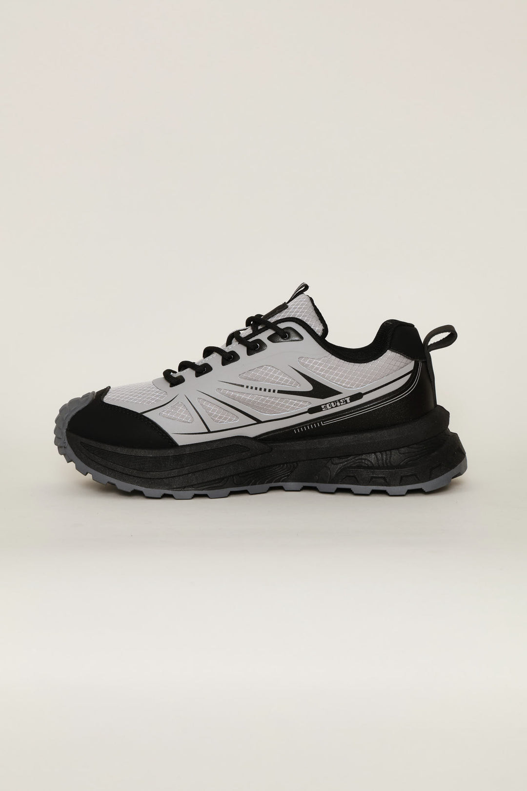 Thor Trail Lace Up Shoe - Grey/Black