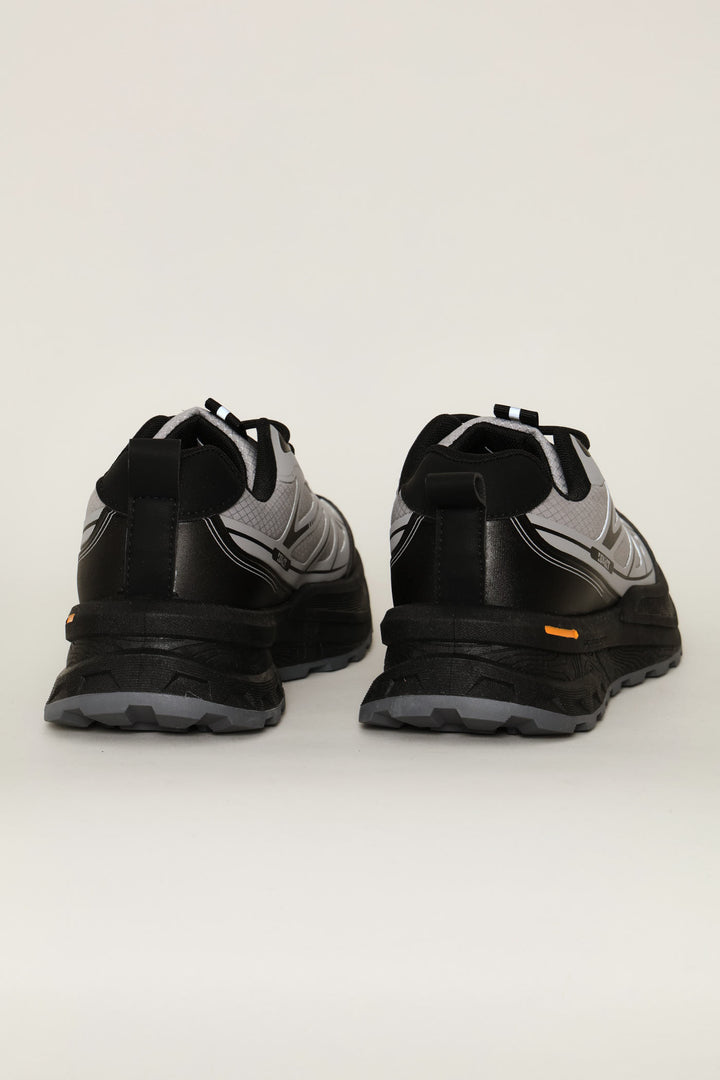 Thor Trail Lace Up Shoe - Grey/Black