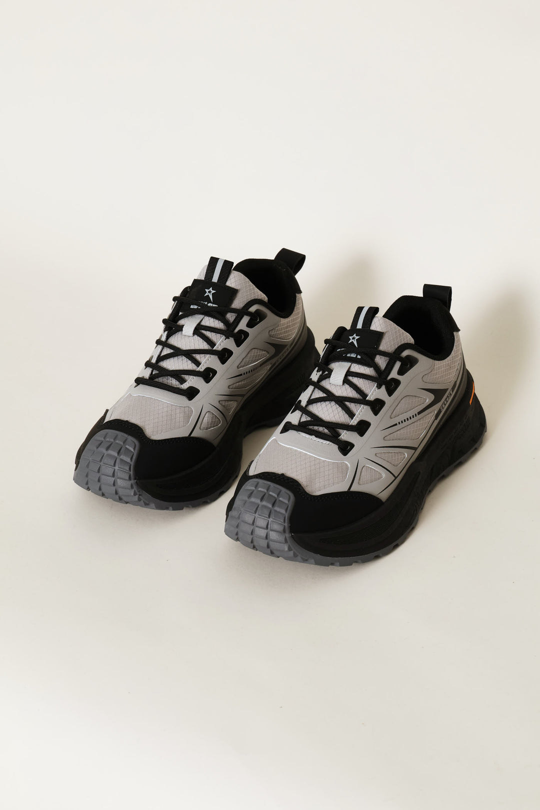 Thor Trail Lace Up Shoe - Grey/Black