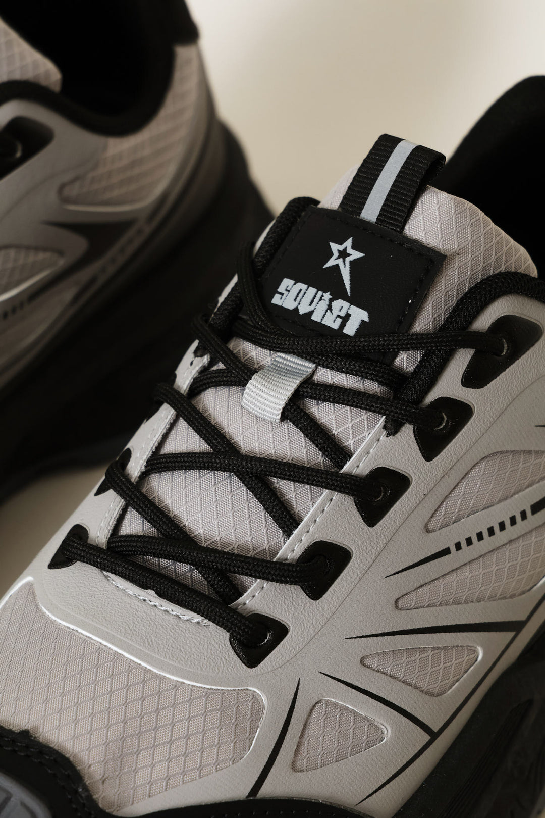 Thor Trail Lace Up Shoe - Grey/Black