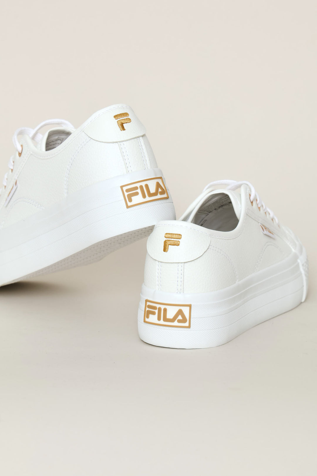 Alessia Platform Sneaker - White