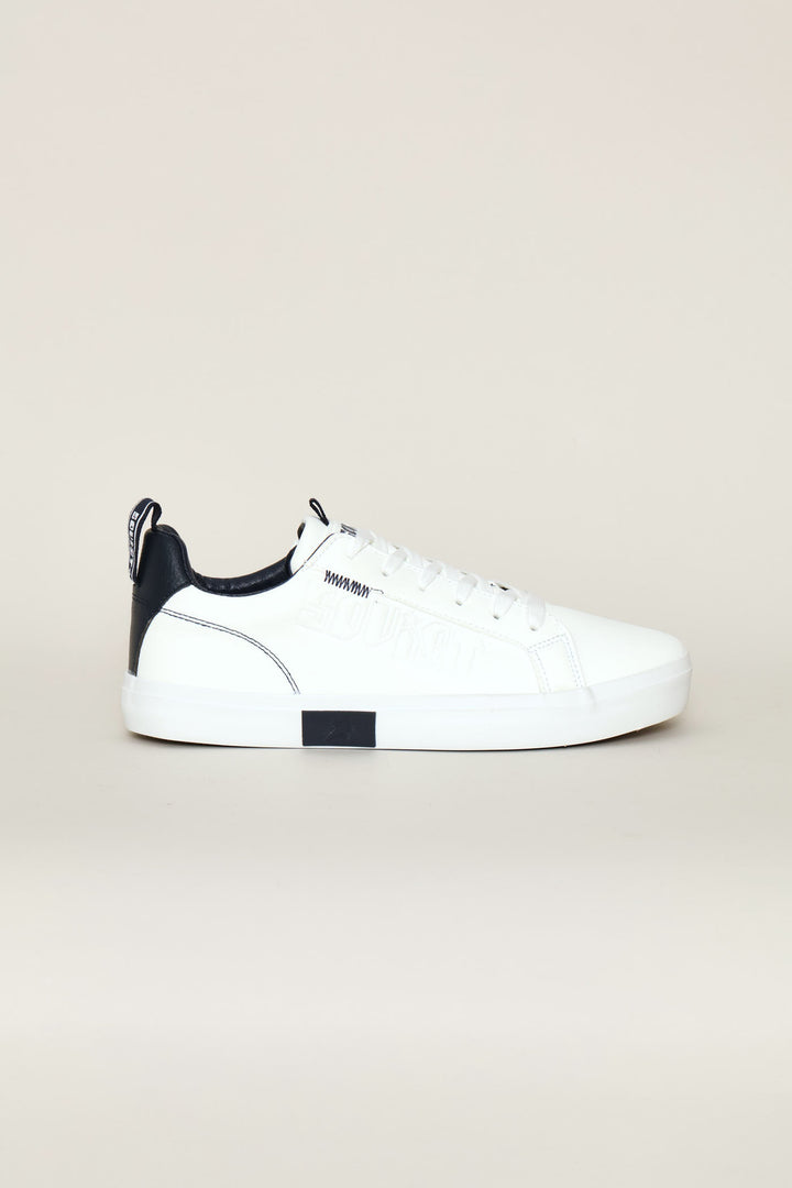 Hollywood Court Sneaker - White/Navy