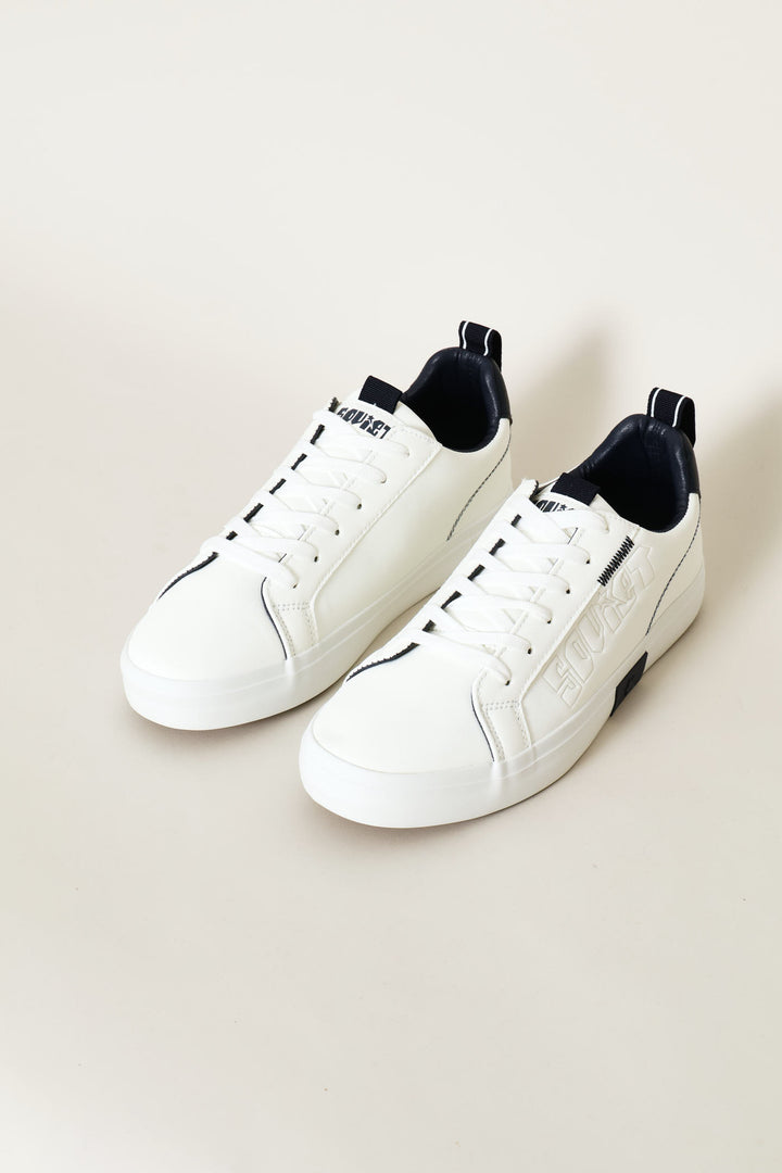 Hollywood Court Sneaker - White/Navy
