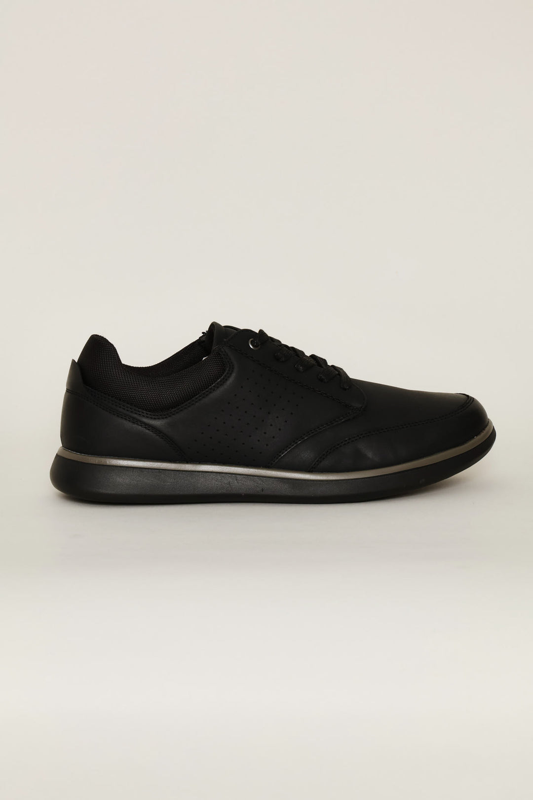 Comfit Smart Casual With Punched Detail - Black