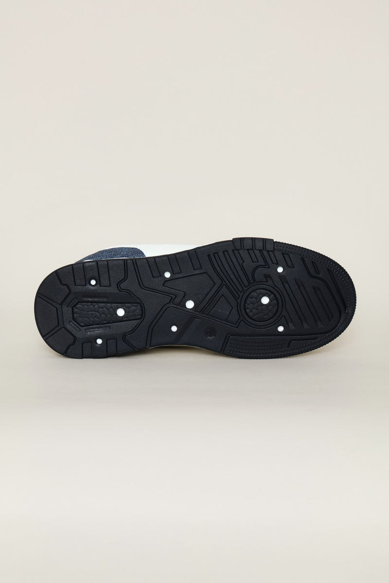 Troy Panelled Sneaker - White/Navy