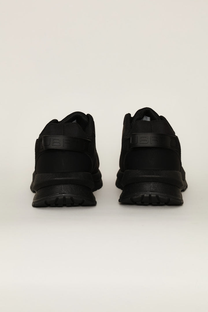 Athene Mono Retro Trainer - Black