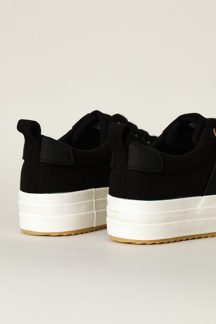 Canvas Sneaker - Black