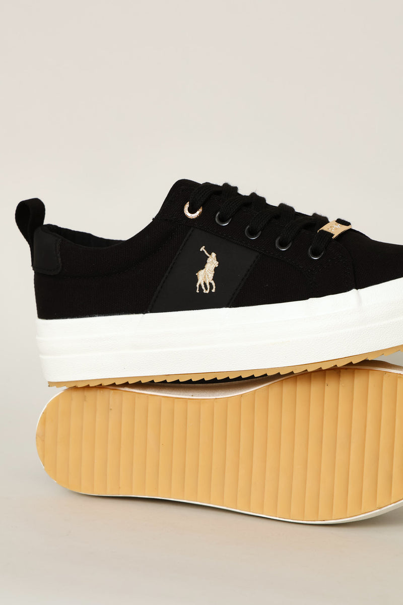 Canvas Sneaker - Black